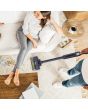 Shark WV362UKT Cordless Stick Vacuum Cleaner with anti hair wrap technolgy- Run Time 32minutes- Roya