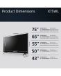 Sony KD65X75WLU 65inch4K UHD HDR Google Smart TV