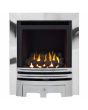 Sirocco Grace Full Depth High Efficiency Glass Fronted Gas Fire - Chrome