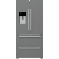Blomberg KFD4953XD 84cm Multidoor Fridge Freezer - Stainless Steel