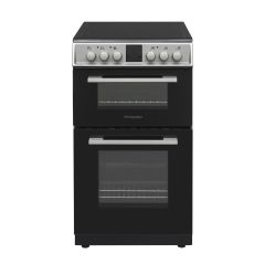 Montpellier MDOC50FS 50cm Ceramic Double Oven Silver