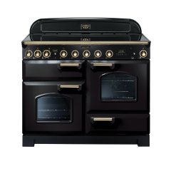 Rangemaster CDL110EIBL/B CDL110EIBLB Classic Deluxe Induction Range Cooker