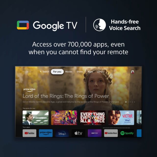 Sony KD65X75WLU 65inch4K UHD HDR Google Smart TV