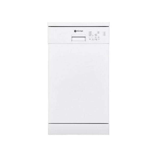 White Knight FS45DW52W 45cm Slimline Dishwasher - White - 10 Place Settings