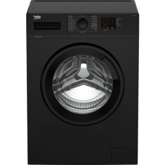 Beko WTK72041B 7kg 1200 Spin Washing Machine with Quick Programme - Black